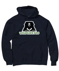 WLSOS Unisex | Bear Logo | Hoodie Wildlife SOS