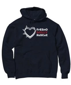 Fresno Bully Rescue Unisex | Fresno Bully Logo | Hoodie