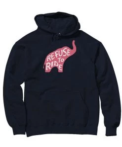 WLSOS Wildlife SOS Unisex | Refuse To Ride | Hoodie