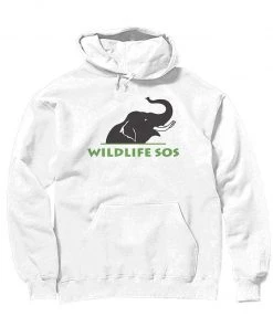 WLSOS Unisex | Elephant Logo | Hoodie Wildlife SOS