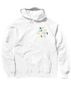 Arm The Animals Unisex | Rainbow Anti Animal Cruelty Club | Hoodie Hoodies