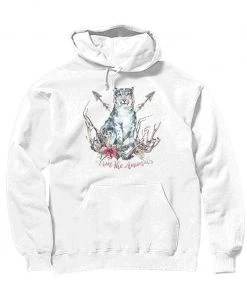 Arm The Animals Unisex | Ridgeline Snow Leopard | Hoodie
