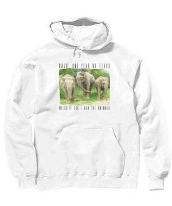 WLSOS Wildlife SOS Unisex | Raju Family And Friends | Hoodie
