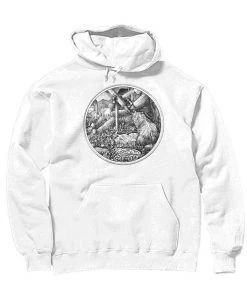 Gianluca Astronomer Cat Collection Unisex | The Cat And The Telescope | Hoodie