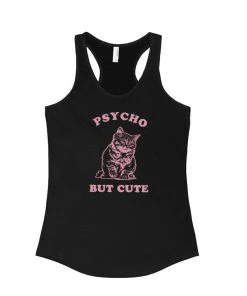 Arm The Animals Women's | Cute But Psycho | Ideal Tank Top