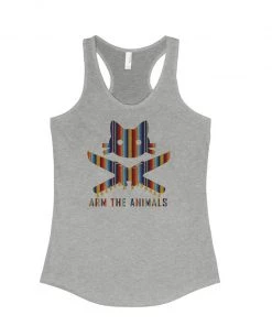 Arm The Animals Tank Tops Women's | 9 Lives Serape | Ideal Tank Top