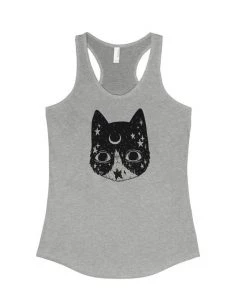 Arm The Animals Tank Tops Women's | Crescent Cat | Ideal Tank Top