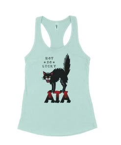 Arm The Animals Women's | Tattoo Black Cat | Ideal Tank Top Tank Tops