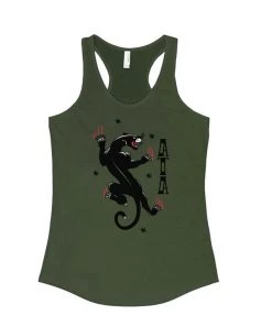 Arm The Animals Tank Tops Women's | Tattoo Black Panther | Ideal Tank Top