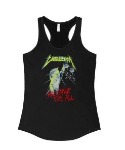 Brutal Kittens Cat Designs Women's | Catallica Justice | Tank Top