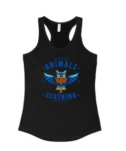 Arm The Animals Tank Tops Women's | Varsity Owl | Ideal Tank Top