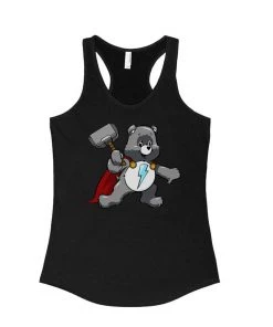 Arm The Animals Tank Tops Women's | Bear Of Thunder | Ideal Tank Top