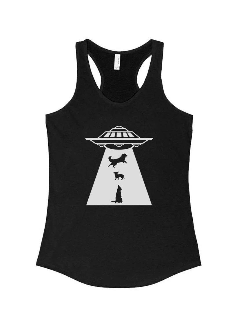 Arm The Animals Women's | Dog Abduction | Ideal Tank Top Tank Tops