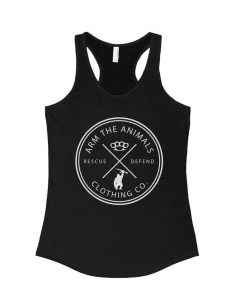 Arm The Animals Tank Tops Women's | Rescue Knuckles | Ideal Tank Top