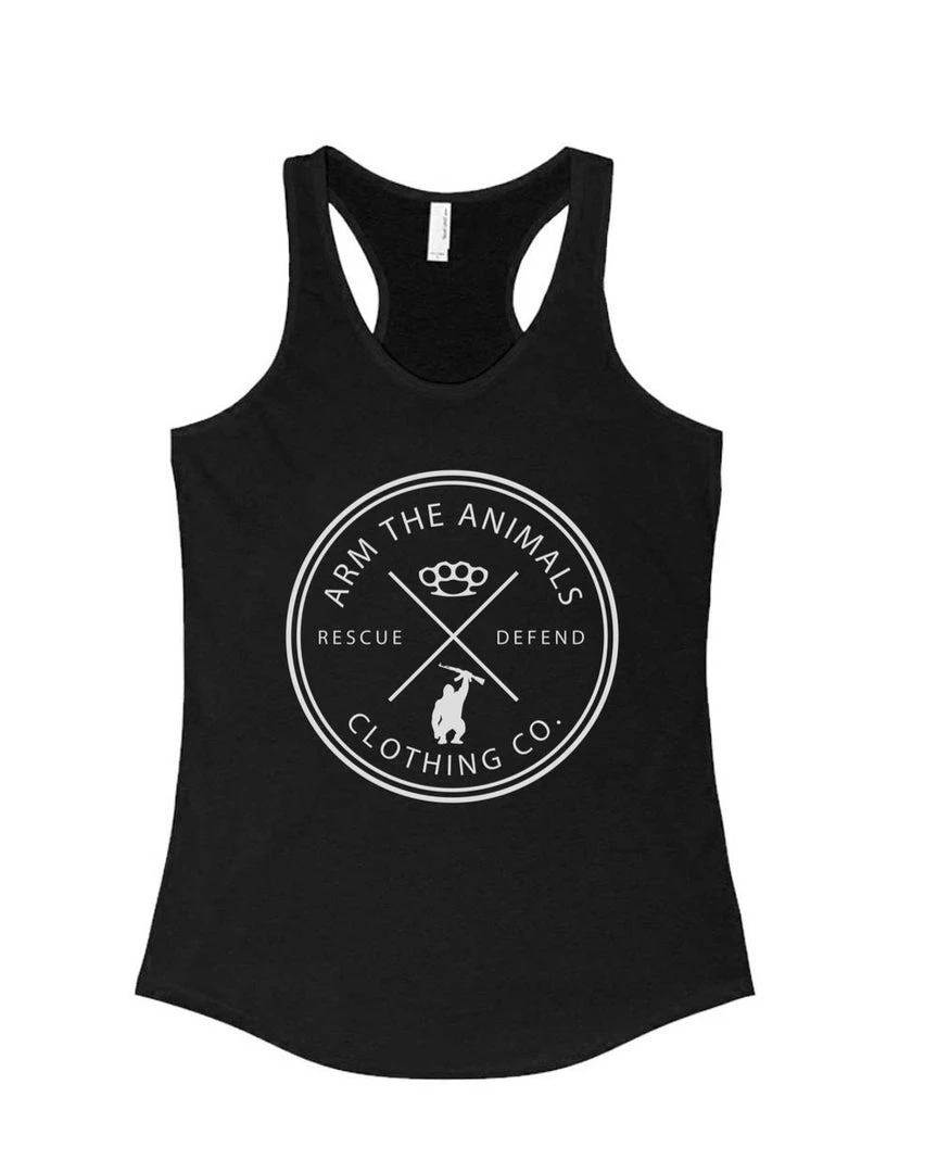 Arm The Animals Tank Tops Women's | Rescue Knuckles | Ideal Tank Top