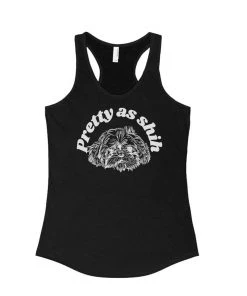 Arm The Animals Women's | Pretty As Shih | Ideal Tank Top