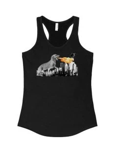 Arm The Animals Women's | Dogzilla | Ideal Tank Top Tank Tops