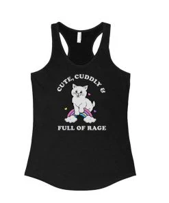 Arm The Animals Tank Tops Women's | Rage Kitty | Ideal Tank Top