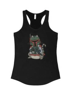 Pizza Cat Women's | Meowndalorian | Tank Top