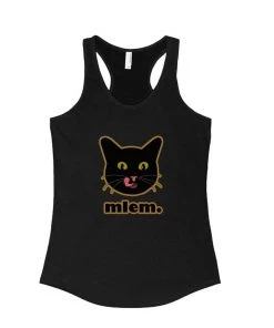 Cats With Their Tongues Out Tank Tops Women's | Mlem | Tank Top