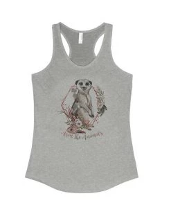 Arm The Animals Tank Tops Women's | Ridgeline Meerkat | Ideal Tank Top