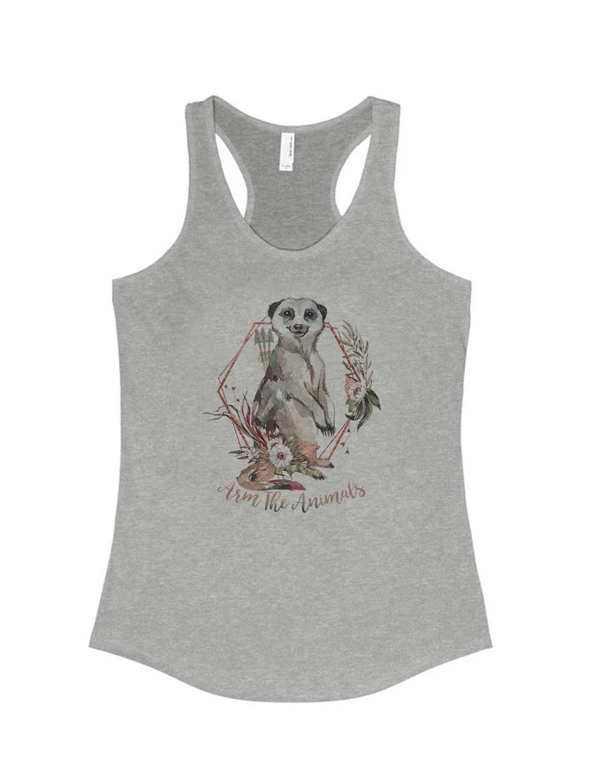 Arm The Animals Tank Tops Women's | Ridgeline Meerkat | Ideal Tank Top