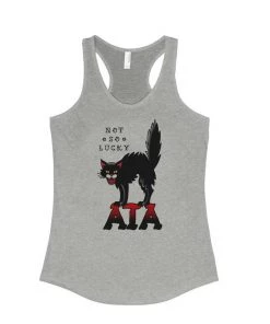 Arm The Animals Women's | Tattoo Black Cat | Ideal Tank Top Tank Tops