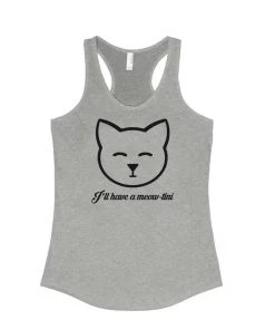 Arm The Animals Women's | Meow-Tini | Ideal Tank Top Tank Tops