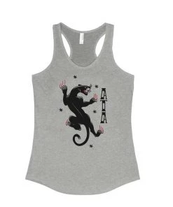 Arm The Animals Tank Tops Women's | Tattoo Black Panther | Ideal Tank Top
