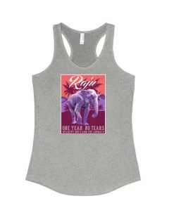 WLSOS Women's | Raju Travel Poster | Tank Top Wildlife SOS