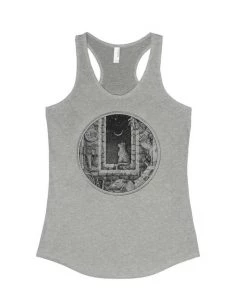 Gianluca Women's | The Cat And The Moon | Tank Top