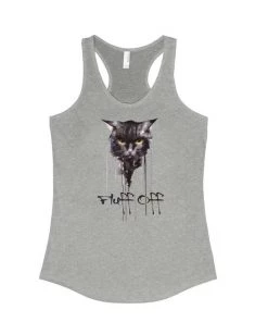 Arm The Animals Women's | Fluff Off | Ideal Tank Top