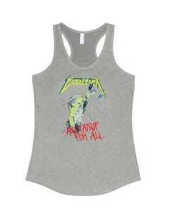 Brutal Kittens Cat Designs Women's | Catallica Justice | Tank Top