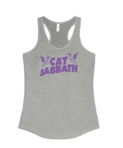 Brutal Kittens Women's | Cat Sabbath Purple | Tank Top