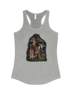 Arm The Animals Women's | German Shepard | Ideal Tank Top