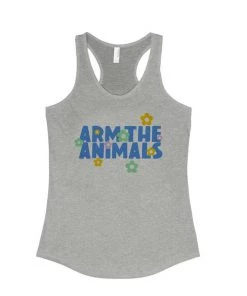 Arm The Animals Tank Tops Women's | Summer Pop Logo | Tank Top