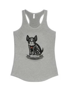 Arm The Animals Women's | Frenchie Alebrije | Ideal Tank Top Tank Tops