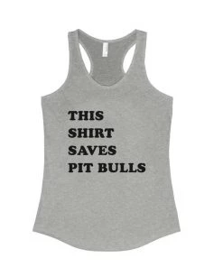 Animal Rescue Mission Women's | This Shirt Saves Pit Bulls | Tank Top