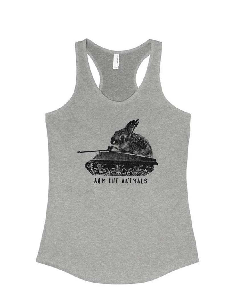 Arm The Animals Tank Tops Women's | Renegade Bunny | Ideal Tank Top