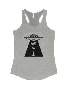 Arm The Animals Women's | Dog Abduction | Ideal Tank Top Tank Tops