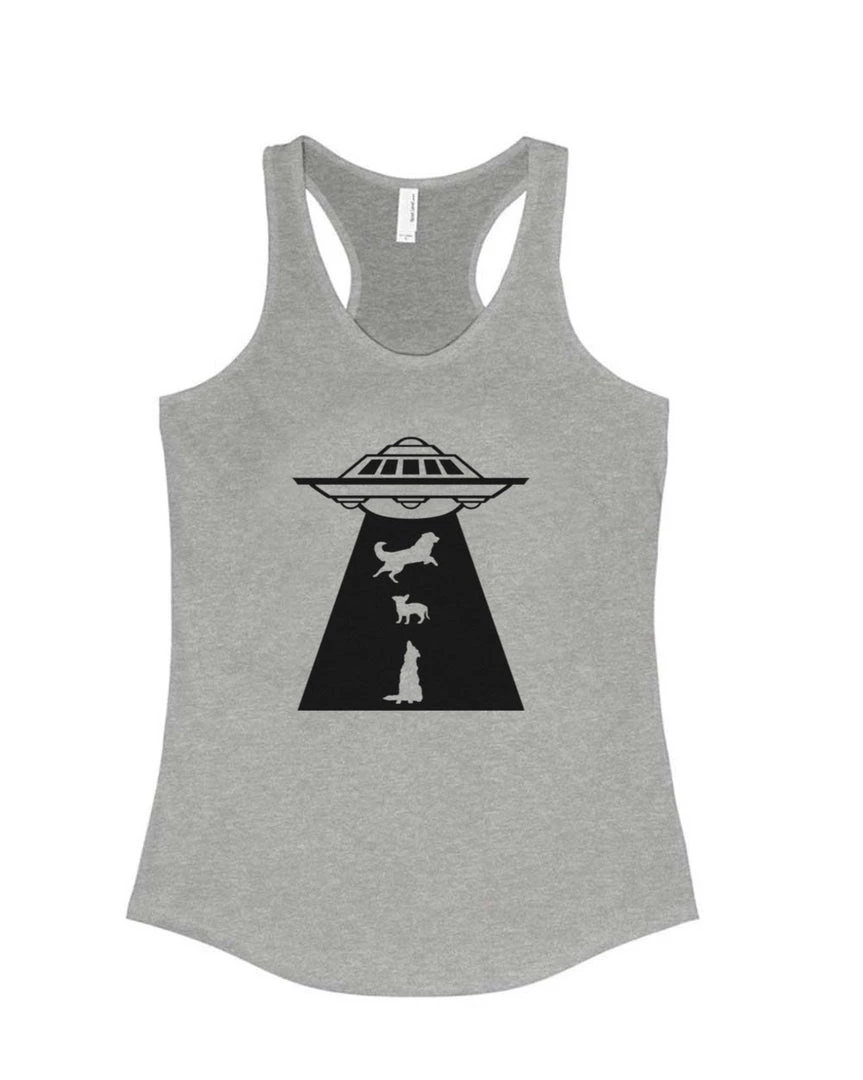 Arm The Animals Women's | Dog Abduction | Ideal Tank Top Tank Tops