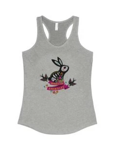 Arm The Animals Tank Tops Women's | Bunny Alebrije | Ideal Tank Top