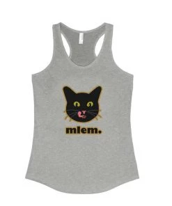 Cats With Their Tongues Out Tank Tops Women's | Mlem | Tank Top