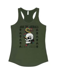 Arm The Animals Tank Tops Women's | Tattoo Snake | Ideal Tank Top
