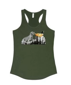 Arm The Animals Women's | Dogzilla | Ideal Tank Top Tank Tops