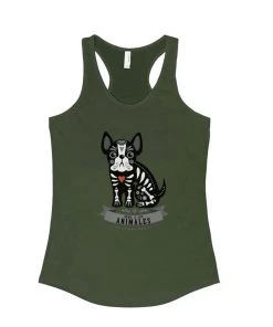 Arm The Animals Women's | Frenchie Alebrije | Ideal Tank Top Tank Tops