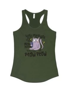 Arm The Animals Women's | Peow Peow | Ideal Tank Top