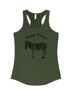 Arm The Animals Women's | Tiger Pony | Ideal Tank Top