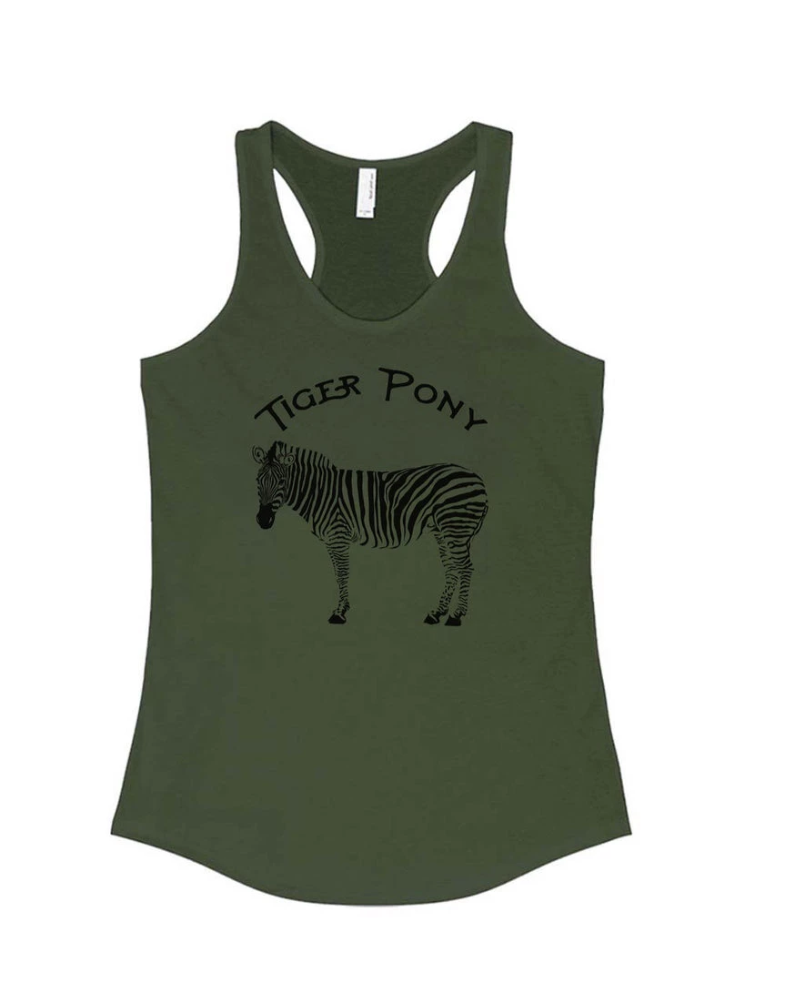 Arm The Animals Women's | Tiger Pony | Ideal Tank Top