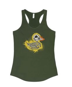 Arm The Animals Women's | Bad To The Bone Duck | Ideal Tank Top